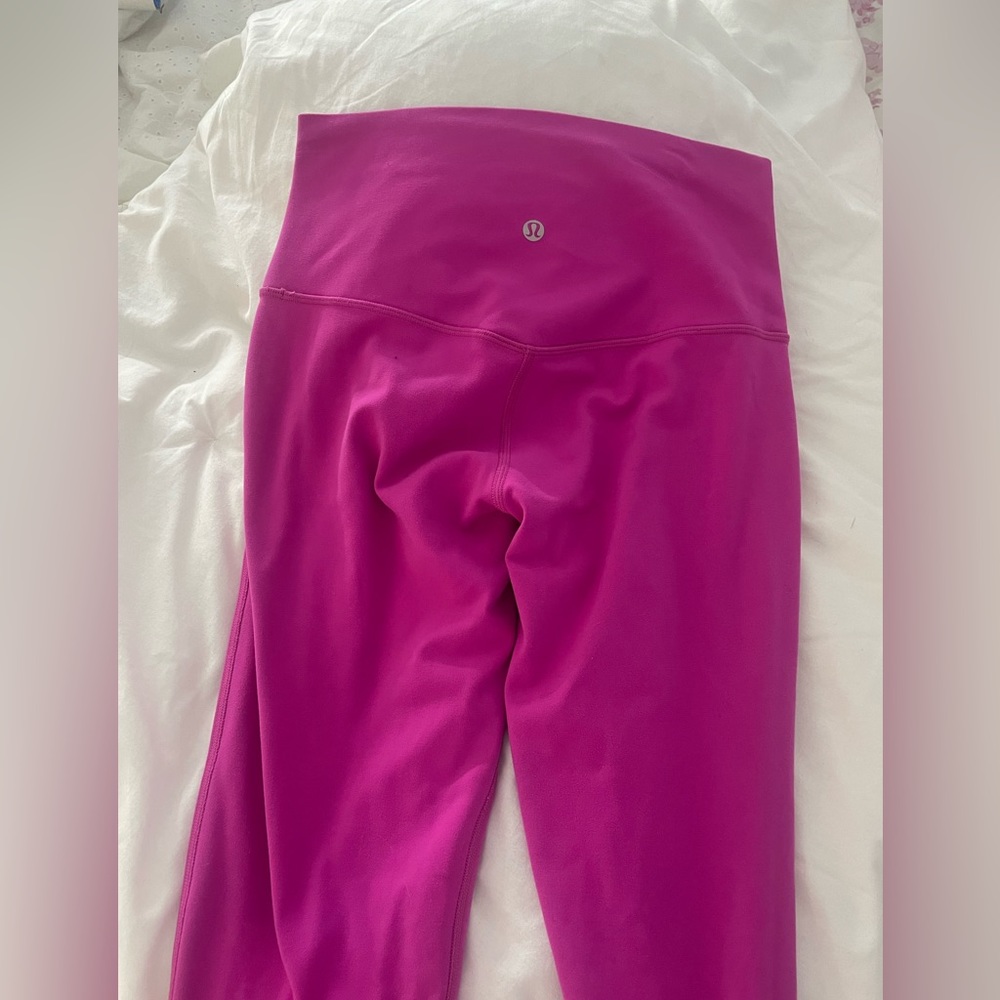 sonic pink lululemon leggings